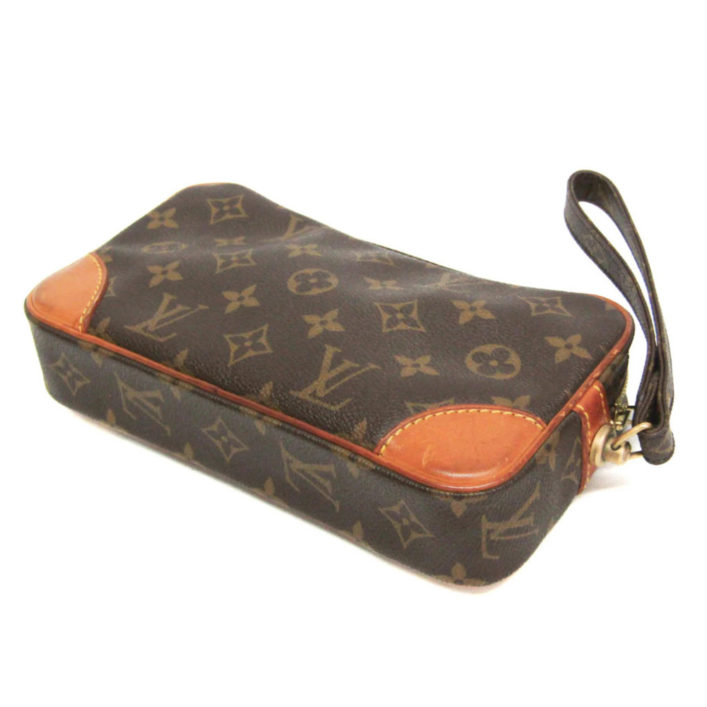 LOUIS VUITTON Brown Monogram Clutch Bag - Picture 2 of 13